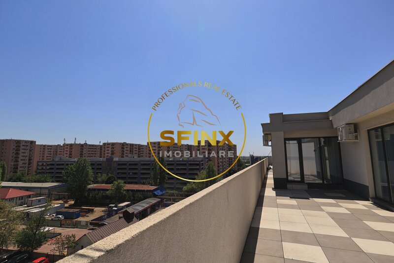 Penthouse premium cu terasa panoramica, 243 mp, bloc nou, 2 locuri de parcare